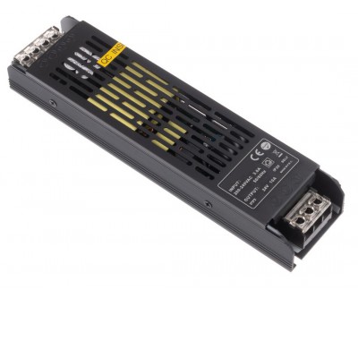 LED zdroj 24V, 240W, 10,A Napájecí zdroj pro LED pásky, vstup 230V, výstup 24V, 240W, 10A, IP20, ochrana proti zkratu a přetížení, 208x50x29mm