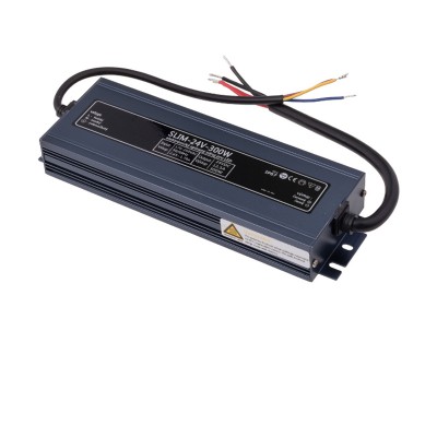 LED zdroj 24V 300W, IP67 Napájecí zdroj pro LED pásky, vstup 230V, výstup 24V, 300W, IP67, rozměry 	228x72×32mm, ochrana proti přehřátí, zkratu a přetížení.