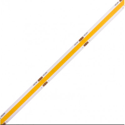 LED pásek 528LED/m, 15W/m, 24V COB LED pásek, těleso plast, povrch bílá, 528LED/m, 15W/m, teplá 3000K/neutrální 4000K/denní 6000K, Ra80, dělení po 45,45mm, vyzař úhel 180°, 24V, rozměry w=8mm, l=5000mm, cena za 1m.