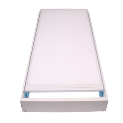 MR03 - Rám pro LED panel 120x30 VÝPRODEJ Montážní rám pro instalaci LED panelů 295x1195mm na strop, materiál hliník, povrch bílá, rozměry 30x1200x50mm, DIY šroubovací, rozložený