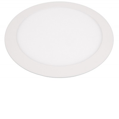 UNION PANELS RRO 6W, 12W, 18W, 24W Stropní podhledové kulaté svítidlo  těleso hliník, povrch bílá, difuzor plast opál mat, LED 6W, 12W, 18W, 24W  teplá 3000K, neutrální 4000K, denní 6000K, Ra80, 230V, IP20