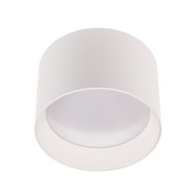 ROTONDA LED 12W, CCT, TRIAC Stropní, přisazené svítidlo, těleso hliník, povrch bílá, LED 12W, 950lm, CCT přepínatelná teplota  teplá 3000K, neutrální 4000K, denní 5000K, stmív. TRIAC, Ra90, 230V, IP20, rozměry d=120mm, h=80mm