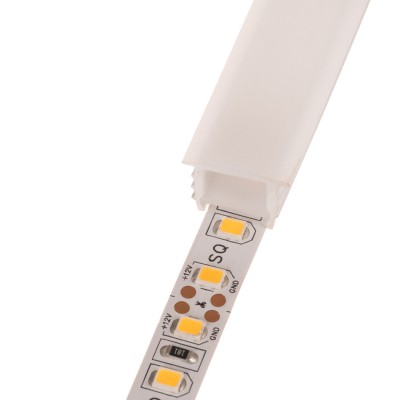 VITRO LED 10x10/ 12x12 Vestavný silikonový profil, hranatý, pro instalaci LED pásků šířky max w=10/12mm, s příkonem pásku max w=9,6W/m, rozměry dle typu, cena za 1m