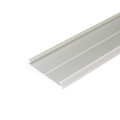 KRYT profilu Kryt profilu pro LED pásky, materiál hliník, povrch černá, rozměry 50x6,6mm, l=2000mm