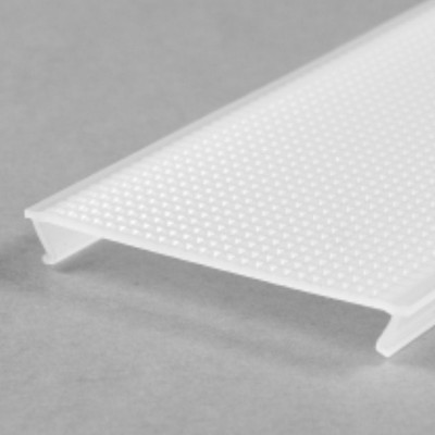 DCC10 50x6,6mm Difuzor k profilu pro LED pásky nacvakávací, materiál PMMA, povrch opál, propustnost 70%, rozměry 50x7,6mm, l=4000mm