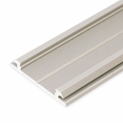 PIA PROFIL 20x3mm Přisazený profil pro LED pásky, materiál hliník, povrch černý, max šířka LED pásků w=12mm, rozměry 20x3,3mm, l=4000mm