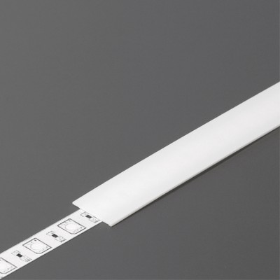 DNA1 14,4x0,8mm Nasouvací difuzor k profilu pro LED pásky, materiál plast PP, povrch opál, propustnost 70%, rozměry 14,4x0,8mm, délka l=2000mm.