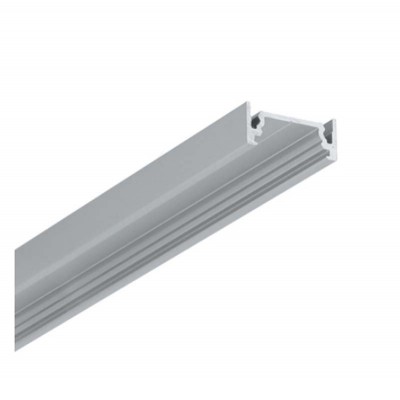 NAULT profil 18,8x8,2 Přisazený profil pro LED pásky, materiál hliník, povrch elox šedostříbrný, max šířka LED pásků w=10mm, rozměry 18,8x8,2mm, délka l=2000mm.