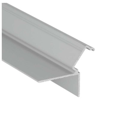 POSET profil 35,2x28,6 Profil pro LED pásky pro nepřímé osvětlení v sádrokartonu, materiál hliník, povrch elox šedostříbrný, max šířka LED pásků 12mm, rozměry 35,2x28,6mm, délka l=1000mm.