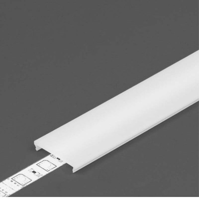 DNA C6 21,6x4,6 Nacvakávací difuzor k profilu pro LED pásky, materiál plast PMMA, povrch opál, rozměry 21,6x4,6mm, délka l=4100mm.