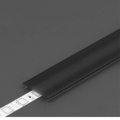 DNA C6 21,6x4,6 Nacvakávací difuzor k profilu pro LED pásky, materiál plast PMMA, povrch čirý/opál/černý, rozměry 21,6x4,6mm, délka dle typu.