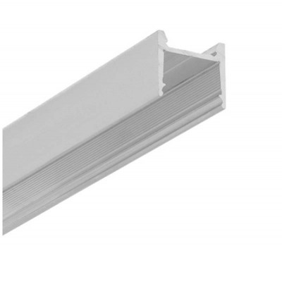 RENNE profil 17,6x17,6 Přisazený, závěsný profil pro LED pásky, materiál hliník, povrch surový, max šířka LED pásků w=14mm, rozměry 17,6x17,6mm, délka l=4050mm.