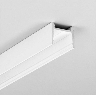 RENNE profil 17,6x17,6 Přisazený, závěsný profil pro LED pásky, materiál hliník, povrch bílý, max šířka LED pásků w=14mm, rozměry 17,6x17,6mm, délka l=2000mm.