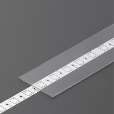 DNA9 31x0,8mm Nasouvací difuzor k profilu pro LED pásky, materiál plast PP/PC, povrch transparent/opál/matný, rozměry 23,1x0,8mm, délka dle typu.