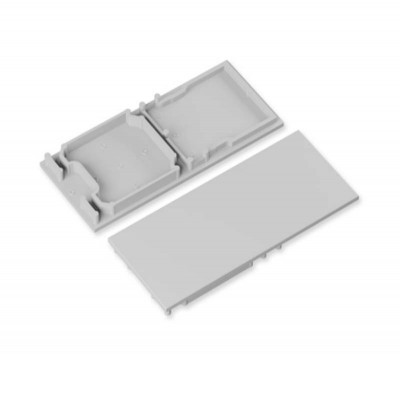 FUZE koncovka III Koncovka profilu pro LED pásky, materiál plast, povrch šedá, 1ks v balení.