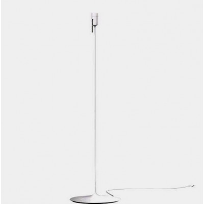FINLAND FLOOR LED 15W E27/E26 Základna stojací lampy, těleso hliník, povrch bílá, pro žárovku 1x15W, E27, rozměry d=380mm h=1400mm, vč. přívodního kabelu s textilním úpletem l=1500mm, stínítko SAMOSTATNĚ