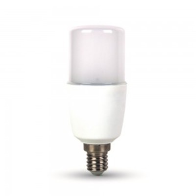 LED žárovka mini E27 8W 660LM VÝPRODEJ LED žárovka, těleso plast bílá, difuzor plast opál, LED 8W, teplá 3000K, 660lm, E27, Ra80, 230V, rozměry d=37mm, h=115mm