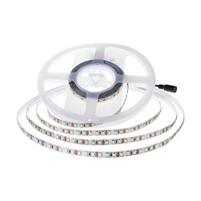 LED pásek 126LED/m, 8W/m, 1100lm/m, 24V LED pásek, 126LED/m, 8W/m, teplá 3000K, neutrální 4000K, 1100lm/m, 137lm/W, 24V,  vyzařovací úhel 120°, Ra80, rozteč LED 7,94mm, dělitelnost 23,82mm , rozměry w=10mm, cena za 1m