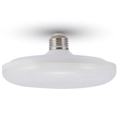 CIRCA LED DISK 24W VÝPRODEJ LED žárovka, základna bílá, difuzor plast opál, LED 24W, teplá 3000K, 1900lm, Ra80, E27, 230V, rozměry d=200mm, h=80mm