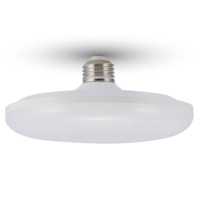 CIRCA LED DISK 36W VÝPRODEJ LED žárovka, základna bílá, difuzor plast opál, LED 36W, teplá 3000K, 2900lm, Ra80, E27, 230V, rozměry d=250mm, h=80mm