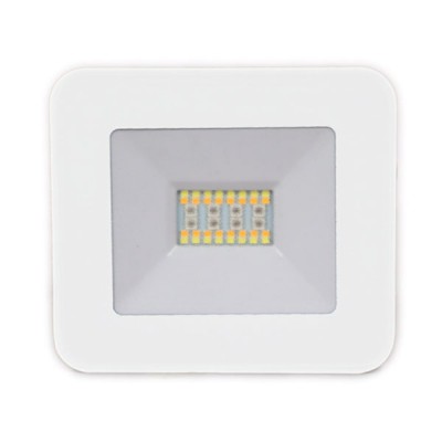 GRODO smart LED 20W IP65 RGBW CCT 3000K - 6400K Venkovní reflektor, těleso hliník bílá, nebo černá, sklo čiré, LED 20W, 1400lm, ovládání smart telefonem bluetooth CCT teplá 3000K - denní 6400K, RGBW, stmívatelné, 230V, IP65, tř.1, 142x126x43mm