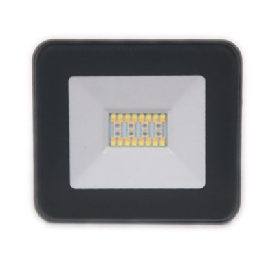 GRODO LED 20W IP65 RGBW CCT 3000K 4000K 6400K Venkovní reflektor, těleso hliník černá, sklo čiré, LED 20W, 1400lm, ovládání smart telefonem bluetooth, nast teplota CCT teplá 3000K - denní 6400K, RGBW, stmívatelné, 230V, IP65, tř.1, 142x126x43mm