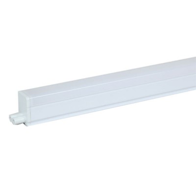 GRO LED 7W VÝPRODEJ Svítidlo pro osvětlení kuchyňské linky, spojovatelné do linií, těleso plast, bílá, difuzor plast opál, LED 7W, neutrální 4000K, 630lm, Ra80, 230V, IP20, 580x23x30mm, přip konektor