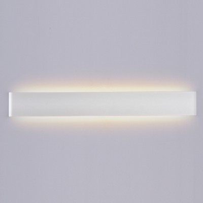 ZORLE LED 20W IP44 VÝPRODEJ Nástěnné svítidlo, těleso hliník, povrch bílá, difuzor plast opál, LED 20W, neutrální 4000K, 2000lm, Ra80, 230V, do koupelny IP44, tř.1, rozměry 610x90x35mm, svítí nahoru