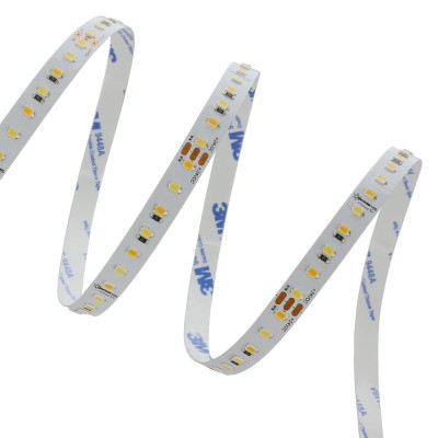 LED pásek 120LED/m, 18,4W/m, 1290lm/m, CCT, 24V LED pásek 120LED/m, 18,4W/m, 1290lm/m, CCT nastavitelná teplota 3000K - 6000K, vyzařovací úhel 120°, Ra90, 24V, w=10mm, l=5000mm