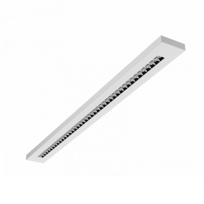 ZEIL 20W-40W CCT Stropní, nebo závěsné svítidlo, těleso hliníkový profil, povrch bílá, nast. LED 20W-40W, přepín CCT teplá 2700K-denní 6000K, UGR<13, vyzař. úhel 40°, Ra90, 230V, IP20, rozměry 1200x100x25mm.