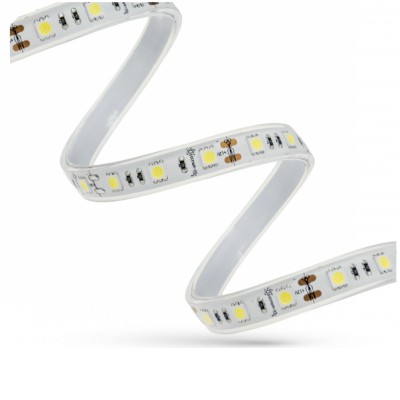 LED pásek 60LED/m, 12V, IP20, RGB LED pásek, těleso plast, 60LED/m, 14,8W/m, RGB, červená, zelená, modrá, vyzařovací úhel 120°, 12V, IP20, rozměry w=10mm, l=5000mm, cena za 1m.