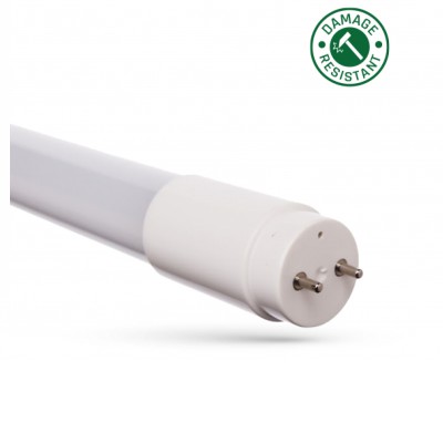 LED zářivka T8, G13, 18,5W Světelný zdroj, LED trubice T8, těleso hliník, difuzor plast mléčný, SMD LED 18,5W, 2000lm, denní 6000K, Ra80, T8/G13, 230V, IP20, rozměry d=28mm, l=1200mm, jednostranné zapojení