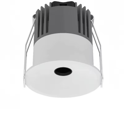 DL04-MH LED 7W Podhledové bodové svítidlo, těleso hliník, povrch bílá, LED 7W, 700lm, teplá 3000K, Ra80, stmív TRIAC, IP20, d=62mm, h=70mm