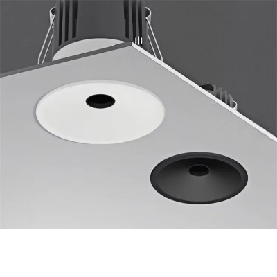 DL04-MH LED 5W, 7W, 10W, 12W Podhledové bodové svítidlo, těleso hliník, povrch čená, bílá, LED 5W, 7W, 10W, 12W, teplá 3000K, neutrální 4000K, Ra80, dle typu stmívání TRIAC, 230V, IP20