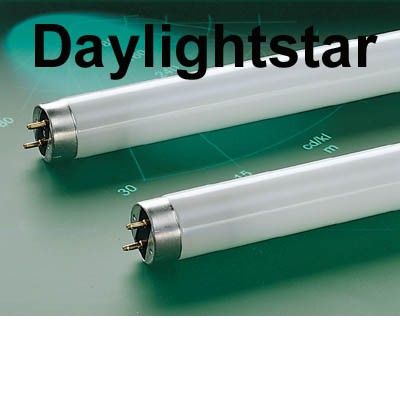  Lineární zářivka - zářivková trubice T8, patice G13, d=26mm, SYLVANIA - Daylightstar - energeticky úsporný světelný zdroj s dlouhou dobou života.