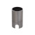 Montážní box pro instalaci svítidla do podlahy/země, materiál PVC, povrch šedá, rozměry d=38mm, h=90mm