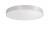 NERESIOLA R 80W Stropní/závěsné svítidlo, těleso kov, povrch bílá, difuzor plast, LED 80W, 11500lm, neutrální 4000K, vyzař. úhel 80°, UGR<19, Ra90, 230V, IP40, rozměry d=800mm, h=79mm, závěs SAMOSTATNĚ