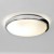 REMIA do koupelny 2x40W E14 IP44 Stropní svítidlo, základna kov, povrch chrom lesk, difuzor sklo opál, pro žárovku 2x40W, E14, 230V, do koupelny IP44, tř.2, d=250mm, h=52mm