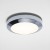 AWIT do koupelny 40W E14 IP44 Stropní svítidlo, základna kov, povrch chrom lesk, difuzor sklo opál, pro žárovku 40W, E14, 230V, do koupelny IP44, tř.1, rozměry d=180mm, h=60mm