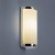 GERIT E27 Nástěnné svítidlo, základna kov, povrch chrom lesk, difuzor sklo opál, imitace vroubkování, pro žárovku 20W, E27, 230V, do koupelny IP44, tř.2, rozměry 250x125x89mm