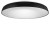 LEARNINGTON 24W Stropní, přisazené svítidlo, těleso kov, povrch černá, difuzor plast opál, LED 24W, 1840lm, neutrální 4000K, 230V, IP20, rozměry d=410mm, h=90mm.