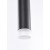 DIDICO HL 5W Závěsné svítidlo, těleso kov, povrch černá, dif plast opál, LED 5W, 200lm, teplá 3000K, 230V, IP20, rozměry d=20mm, h=750mm. vč závěs kabelu l=1800mm, lze zkrátit.