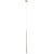 DIDICO HL 5W Závěsné svítidlo, těleso kov, povrch zlatá, dif plast opál, LED 5W, 200lm, teplá 3000K, 230V, IP20, rozměry d=20mm, h=750mm. vč závěs kabelu l=1800mm, lze zkrátit.