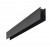 AVERTO TRACK MG, 48V Stropní lišta pro magnetický systém, materiál kov, povrch černá, 48V, rozměry 26x52mm, l=2000mm, vč. dvou koncovek.