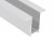 BERNA TRACK MG I, 230V Vestavná lišta pro magnetický systém, materiál kov, povrch bílá, jednofázová, 230V, IP20,, rozměry 68x57mm, délka l=1000mm.