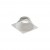 BOKO R Rámeček čtvercový pro svítidlo, materiál hliník, barva bílá, d=90mm, h=40mm, základna SAMOSTATNĚ