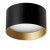 CD ASTONE LED 8W Stropní svítidlo, těleso hlíník, povrch černá, komínek zlatá mat, LED 8W, 635lm, teplá 3000K, Ra80, 230V, IP20, d=90mm, h=60mm
