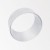 MAXISPY TUBE Dekorativní kroužek, povrch bílá, d=70mm, h=32mm