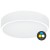 MONTGOME 15W CCT Stropní svítidlo, těleso kov, povrch bílá, dif plast, LED 15W, 1650lm, přepín. CCT nast teplota teplá 3000K-neutrální 4000K, Ra80, 230V, IP65, rozměry d=300mm, h=68mm.