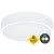 MONTGOME 15W HF senzor CCT Stropní svítidlo, senzor pohybu HF, záběr 360°, dosah 6m, čas sepnutí 5s-15min, kov, bílá, dif plast opál, LED 15W, 1650lm, přepín CCT teplá 3000K-neutrání 4100lm, 230V, IP65, tř.2, d=300mm, h=68mm.